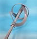 Warner 4" 5-Gallon Paint Mixer Spiral Blade 22-3/4" Shaft Fits 1/2" Drill