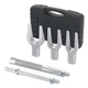 NYXOVA 5Pcs Ball Joint Separator Set, Pickle Fork Tool Set, Tie Rod Removal T...