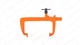 Carver C301313 Standard Duty Long Reach 600mm Clamp T321-600; Destaco re #278115