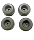 4) Horse Cargo Trailer Ramp Door Stop Black Rubber Bumper 2 1/2" Round New