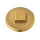 NEW Oatey 42371 Cleanout Pipe Plug, 2 1/2" in, Raised Head, Brass 6951784