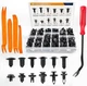 GOOACC - GRC-33 240PCS Bumper Retainer Clips Car Plastic Rivets Fasteners Push