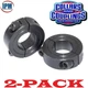 2-PACK! 1-3/4 Double Split 2PC Clamp Shaft Collar Steel Black Oxide CCI1752S CCI