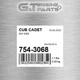 754-3068 954-3068 fits CUB CADET (Surplus Open Box)
