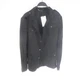 Men's RNT23 Ron Tomson Microsuede Safari Jacket Black 5894-5 M48 US Size 38