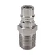 Snap-Tite Sphn8-8M Hydraulic Quick Connect Hose Coupling, 316 Stainless Steel