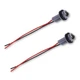 leechio Car Turn Signal Lights Harness Pigtail Socket, T10 T13 T15 Brake Light 