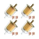 smseace 4Pcs 5/16 Inch fuel filter inline with 8Pcs Hose Clamps in line fuel ...