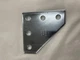B-Line B556ZN 5-Hole Corner Gusset Plate Zinc Plated 
