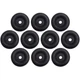 10 Cargo Trailer Ramp Door Replacement Black Rubber Bumper 2 1/2" Round New 10pc
