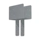 Simpson Strong-Tie CCQ46-SDS2.5HDG - Column Cap for 4x Beam, 6x Post (NO SCREWS)