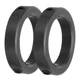 MECCANIXITY Shaft Collar 2 Inch Bore Carbon Steel Set Screw 2 Inch, Silver 