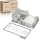 A-Premium Engine Oil Pan Sump with Drain Plug & Gasket Compatible with Chevro...