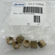 6 PACK NORDSON 152926H BRASS RETAINING NUT FOR NORDSON H200 3/8-24 NUT