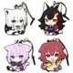 Set of 4 Hololive Petanko Rubber Strap Gamers EXPO 2022 Ltd Japan C043 Set of 4 Hololive Petanko Rubber Strap Gamers EXPO 2022 Ltd Japan C043