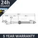 Fits Renault Master Vauxhall Movano Purevue Front Lower Inner Outer Brake Hose
