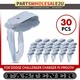 30x 5/16" Nylon Trim Panel Clip Retainer Fastener for Dodge Challenger Plymouth