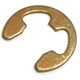 Rotor Clip E-50St Zd External-E E-Clip, Steel, Zinc Yellow Finish, 100 Pk