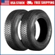 Set of 2 ST175/80D13 Trailer Tires 6Ply Load Range C 175 80 13 Heavy Duty Tyres
