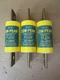 Lot of 3 Pieces Cooper Bussmann LPJ-200SP Low-Peak Dual-Element Fuse 52018HM