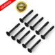 10x Air Box Cleaner Screw Replacement for GM 13384034 / VW WHT002087