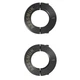 AZSSMUK Clamping Shaft Collar, Black Oxide Plating, 1" Bore Size Carbon Steel... AZSSMUK Clamping Shaft Collar, Black Oxide Plating, 1" Bore Size Carbon Steel...