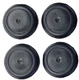 (Pack of 4) Caplugs Brand: BPFE-25MM Rubber Ergonomic Button Plugs Flush Type He (Pack of 4) Caplugs Brand: BPFE-25MM Rubber Ergonomic Button Plugs Flush Type He