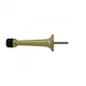 Door Stop Brass Wall Mount Black Spire Bumper | Renovator S Supply