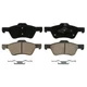 Wagner Brake Front Disc Brake Pad Set for Escape, Mariner, Tribute (ZD1047A)