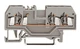 2pc WAGO 281-681 DIN Rail Mount Terminal Block