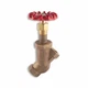 1" BOILER Y BLOW DOWN VALVE ASME PTFE DISC 200WSP 226UT UNITED BRASS