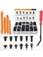 GOOACC - GRC-33 240PCS Bumper Retainer Clips Car Plastic Rivets Fasteners Push