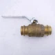 FNW 1" Forged Brass Full Port Press Ball Valve FNWX432G FNW 1" Forged Brass Full Port Press Ball Valve FNWX432G