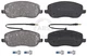 Abs 37329 Front Brake Pad Set Fits Citroën Fiat Lancia Peugeot 807 C8 Expert Abs 37329 Front Brake Pad Set Fits Citroën Fiat Lancia Peugeot 807 C8 Expert