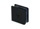 FHC TUC77MB Traditional Fixed Panel Clamp 1-3/4" x 1-3/4" - Matte Black