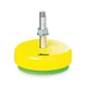 AIRLOC PRP90/925 Male-End Leveling Mount,7 in H 3ECR7