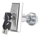 KIKEEP Universal Replacement THandle Vending Machine Lock with Keys Short