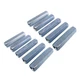 Yodaoke 10pcs M8 x 1.25 x 20mm Long Rod Coupling Hex Nut Connector Zinc Plated