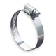 Grainger Approved 5764 Worm Gear Hose Clamp,1/2"W,2 1/2"ID,PK10 2PA72