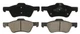 Wagner ZD1047A Quick Stop Ceramic Disc Brake Pad Set