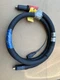 Nordson 12ft Black Hot Melt Adhesive Hose PN274795D, Rectangular Plug