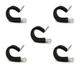 Adel 754-14-2-8 Aircraft Wire Hose 7/8" SAE Size 14 Loop Clamp 7541428 5-Pack