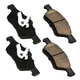4PCS Front Ceramic Disc Brake Pads For 2005-2007 2008-2010 Ford Escape D1047