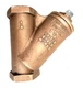 UNITED Bronze Y-Strainer 1-1/4" NPT Thread Ends 200-WSP 400-WOG Fine Mesh Screen