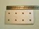 80/20 Series 15 Part # 4365, 8 Hole (0.328") Flat Plate, 3" X 6" X 1/4"