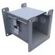 Hoffman F44L06 Lay-In Wireway Hinged Cover 4"x 4", 6" Length, Steel, NEMA 12