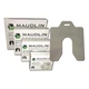 MAUDLIN PRODUCTS MSC100-5 Slotted Shim,C-4x4 Inx0.100In,PK5 2NZR1