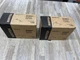 lot of 2 BOSTITCH SW7437 5/8 STAPLES LIQUR FINISH STAPLES STANLEY QTY:2400