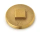 Oatey 2-1/2 in. 185 Brass Cleanout Plug 1, 
