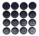 (Pack of 100) Caplugs Brand: BPFE-19MM or 3/4" Rubber Ergonomic Button Plugs Flu (Pack of 100) Caplugs Brand: BPFE-19MM or 3/4" Rubber Ergonomic Button Plugs Flu